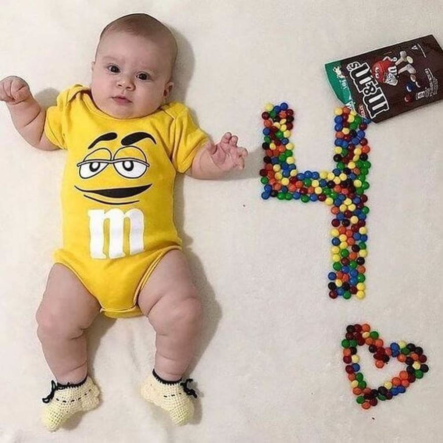 Fotos de mesversário: 8 ideias incríveis com o que você já tem